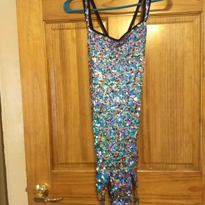 Curtain Call sequins Jazz/Tap Adult Costume
